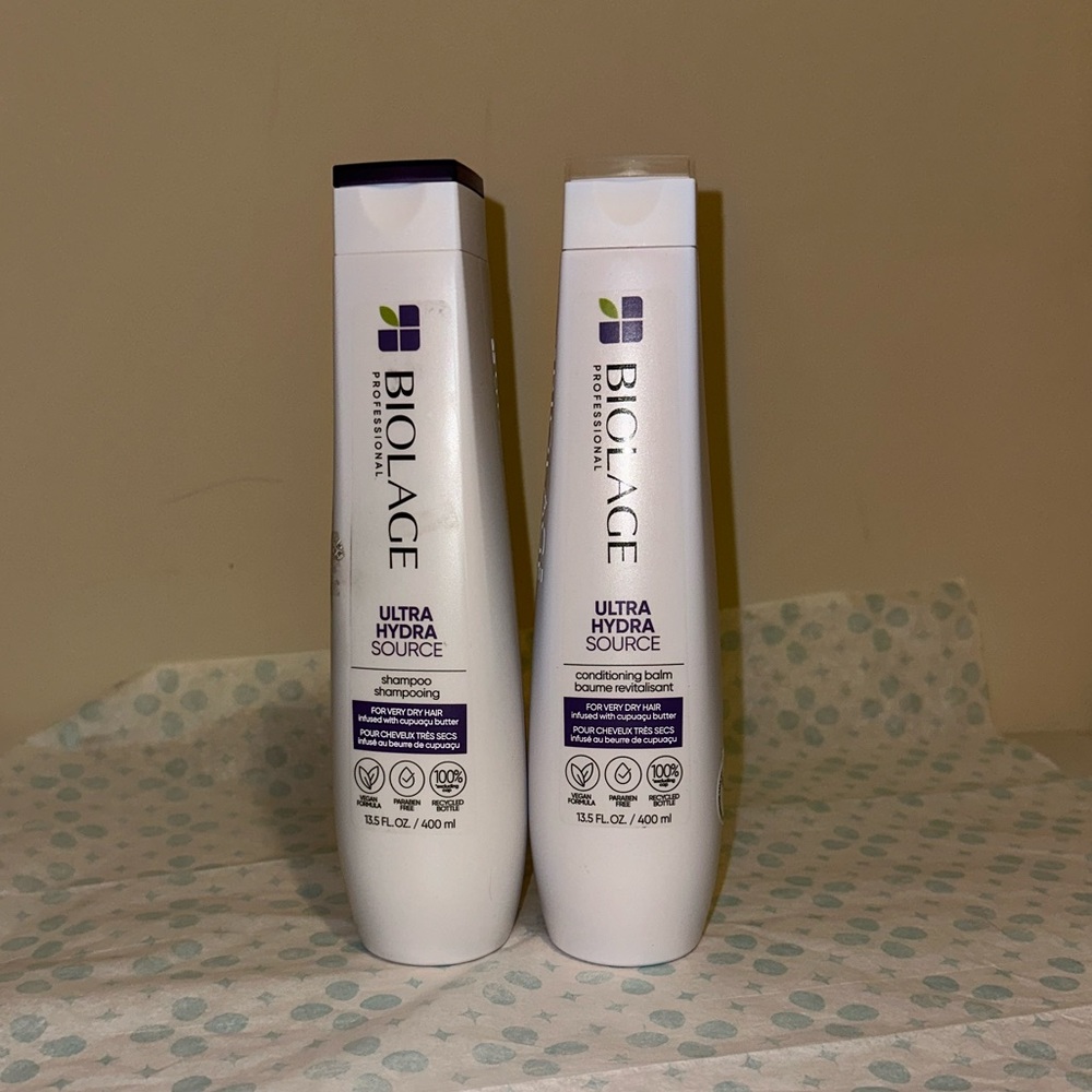 NEW Biolage Ultra HydraSOURCE Shampoo & Conditioner Set